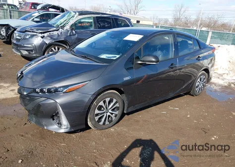 2020 Toyota Prius Prime Xle z USA, uszkodzony, nr VIN JTDKARFP0L3144181